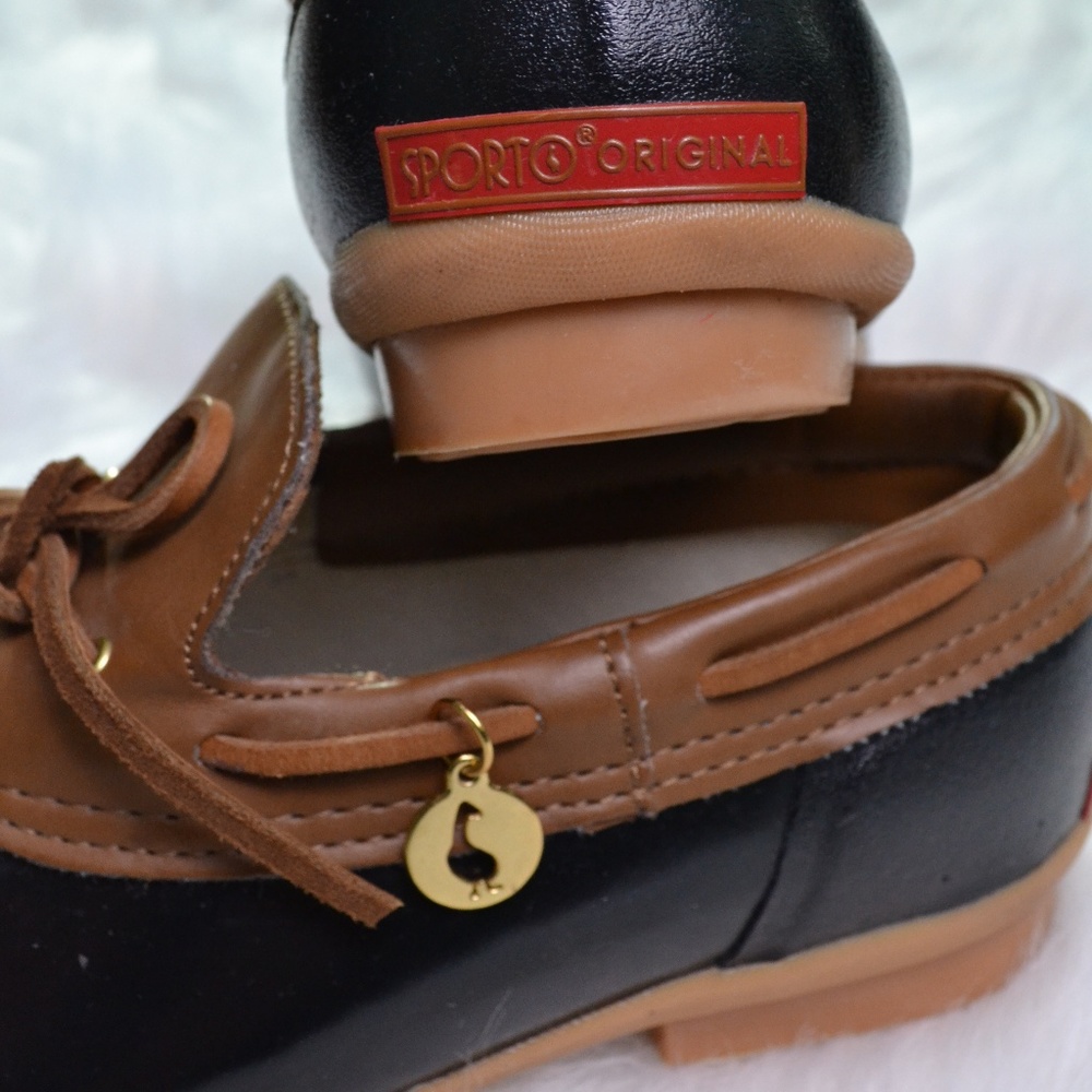 SPORTO ORIGINAL AROOSTIC DUCK BOOT SHOES size 7M